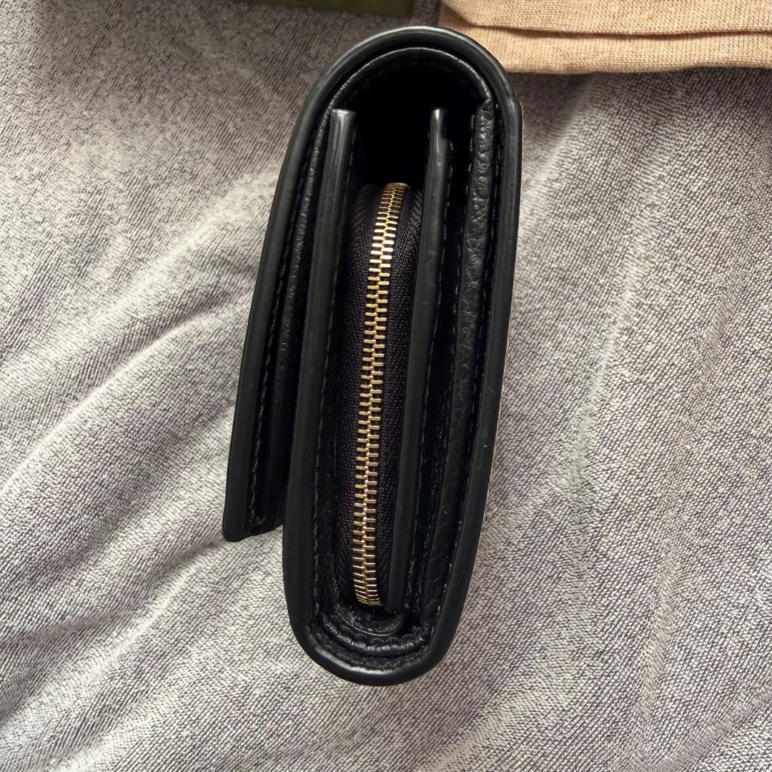 GUCCI ダブルG バイカラー ミディアム ウォレット
