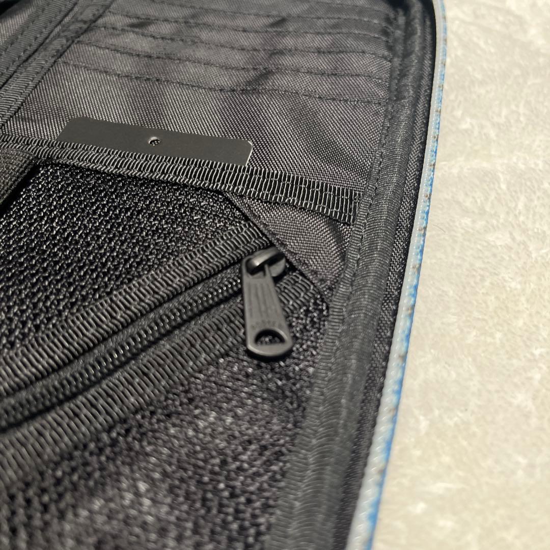 original fake PORTER パスポートケース 黒 青 KAWS