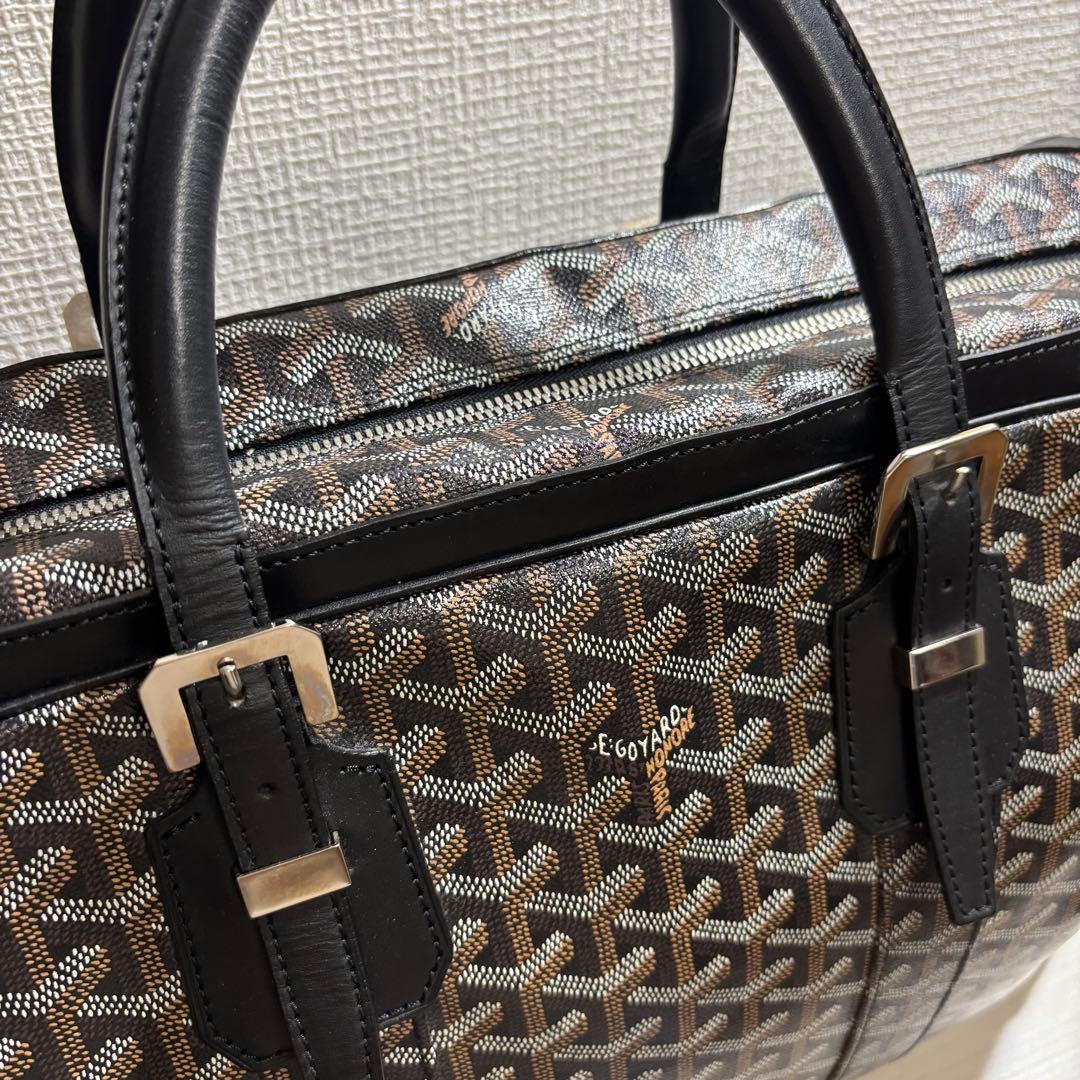 GOYARD ゴヤール アンバサードMM ブラック ビジネス バッグ