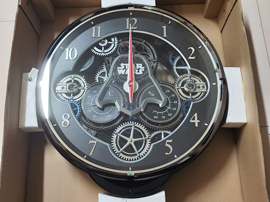 スターウォーズ からくり時計 メロディ 電波 レア STARWARS 動作確認済