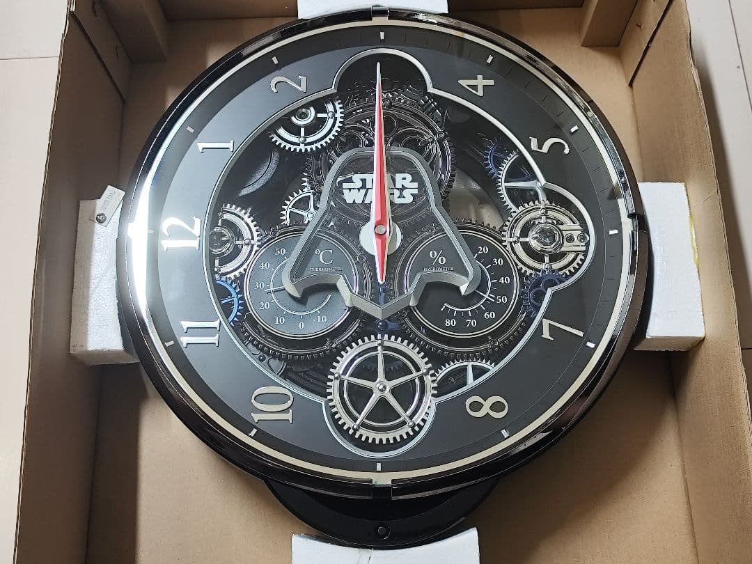 スターウォーズ からくり時計 メロディ 電波 レア STARWARS 動作確認済