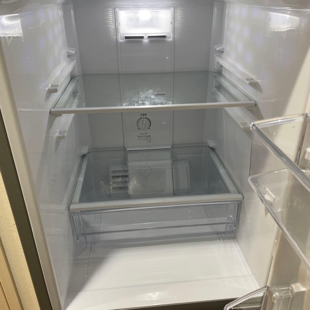 【大特価！！】AQUA 2ドア冷蔵庫 LED照明付き