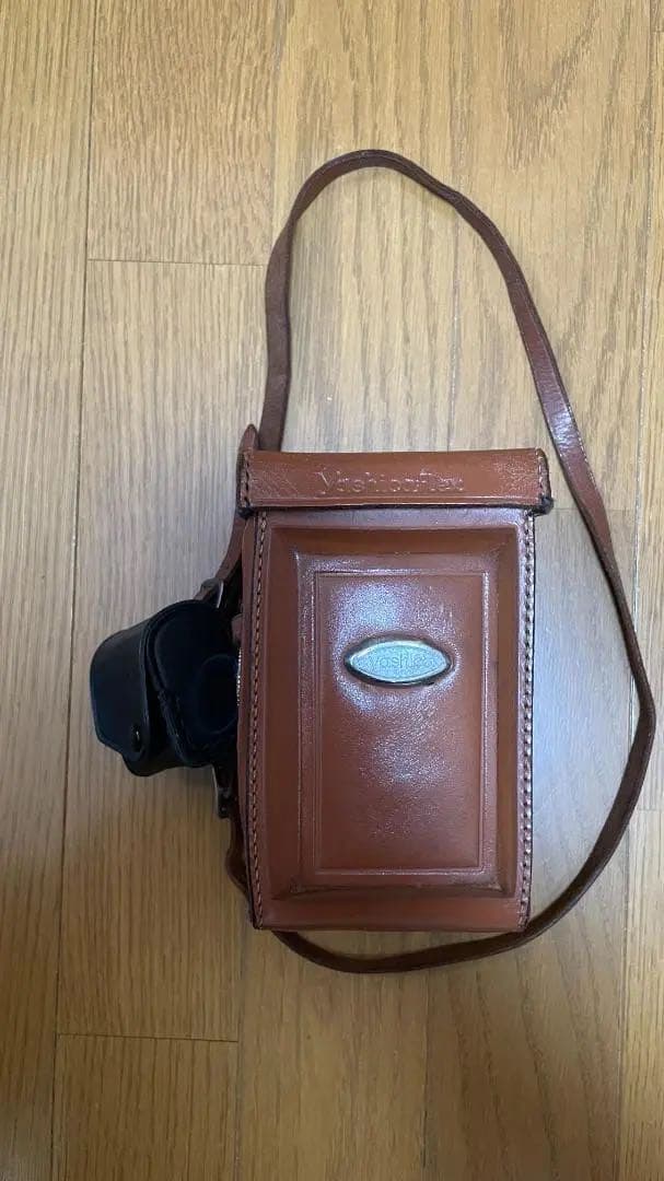 完動美品・Yshicaflex 80mm f3.5・純正フード・作例有