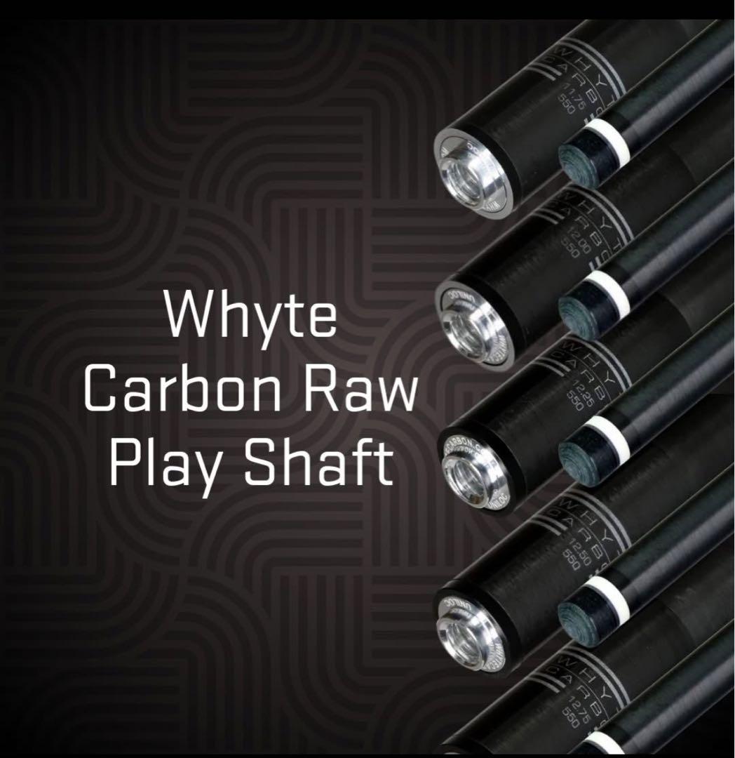 日本未入荷品フェダーゴースト使用 ホワイトカーポン プレイローシャフト