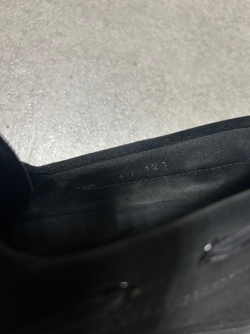 ◆Paraboot/MALO パラブーツ/マロ　別注ブラックスエード6 1/2