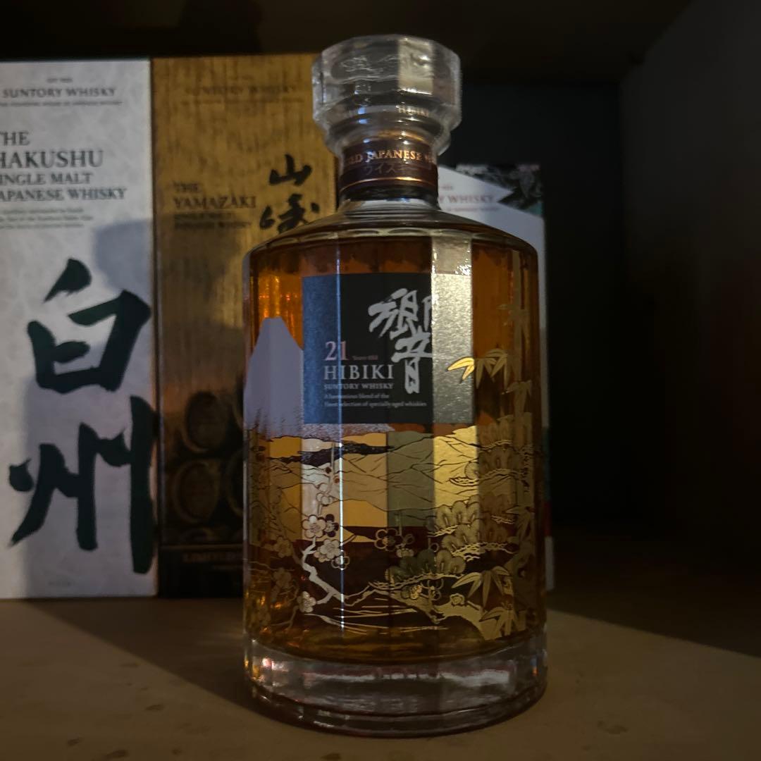 Hibiki 21年 ウイスキー ギフトボックス入り