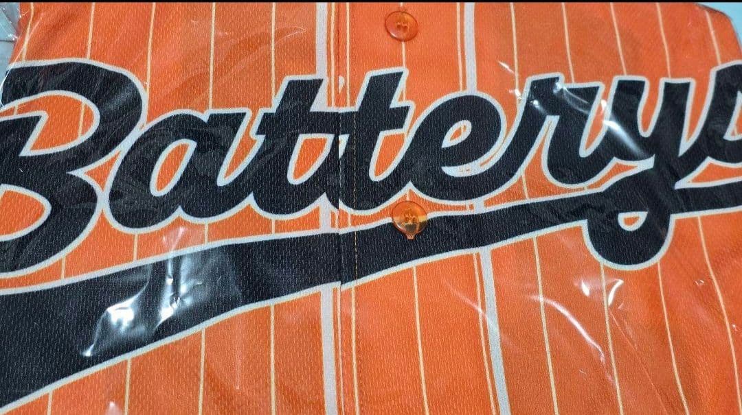 バッテリィズ　ベースボールシャツ　エース　XL