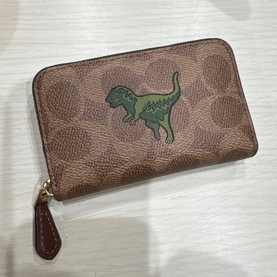coachダイナソーシグネチャーケース