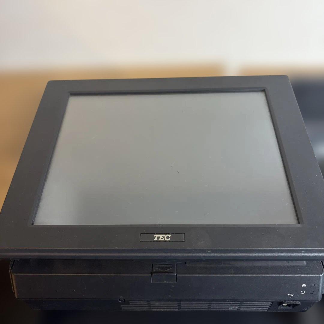 TEC POSターミナル一式 ST-C10 ドロワー付 中古
