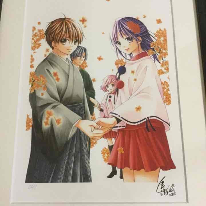 あやかし秘扇 複製原画