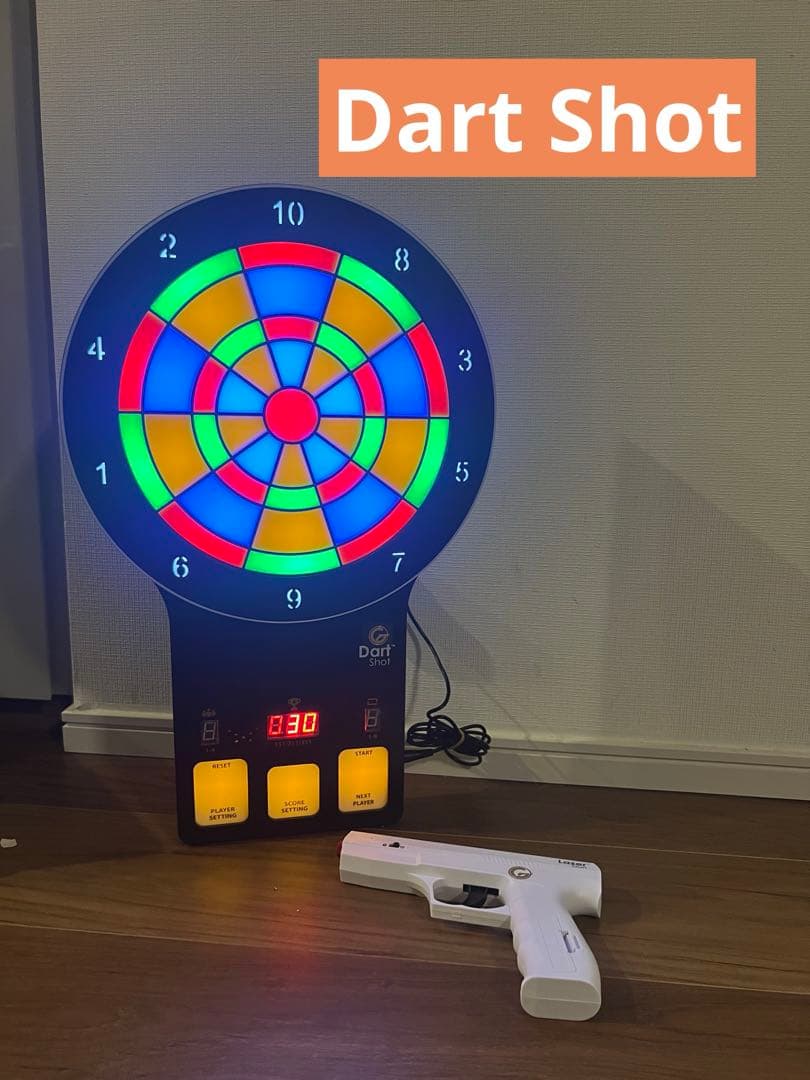 Dart Shot ダーツセット レーザーガン付き