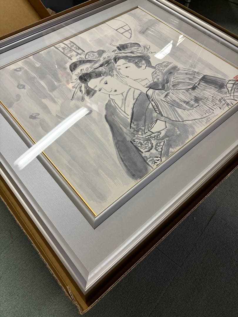 F10号用　ステンレス製額縁　３点セット