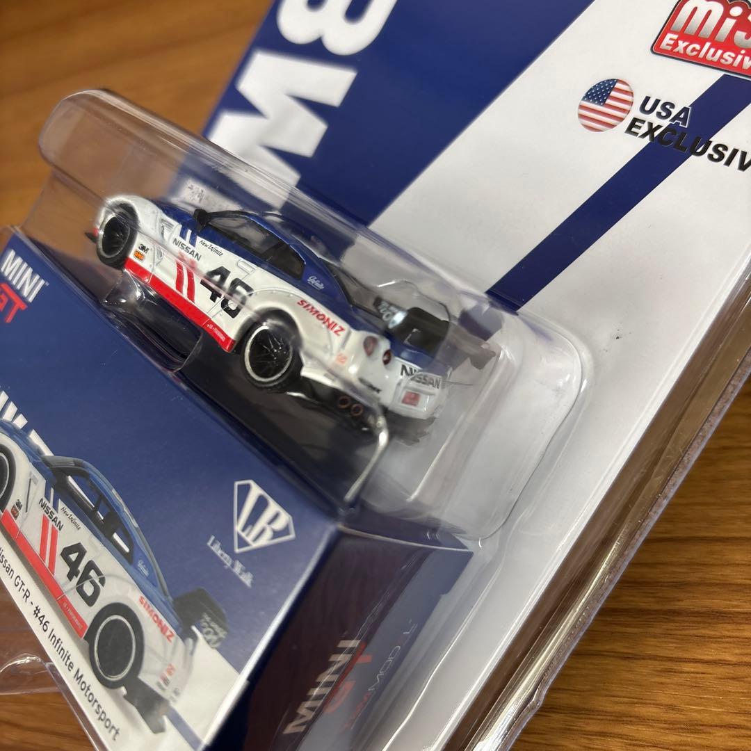 ミニカー MINIGT LBWORKS R35GT-R #46 infiniteMotor