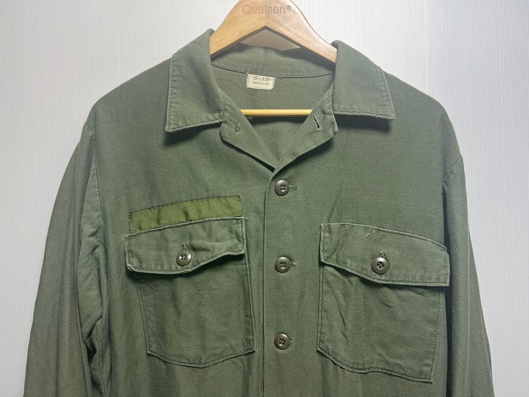 USミリタリー ユーティリティシャツ 16½ x 34 ビンテージ