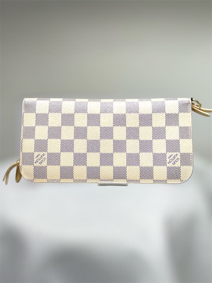 ルイヴィトン　LV N63072 ポルトフォイユ・アンソリット　ダミエアズール