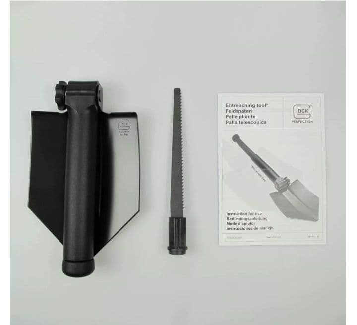 Glock 折りたたみ式スコップ ブラック　新品未使用　ノコギリ付き