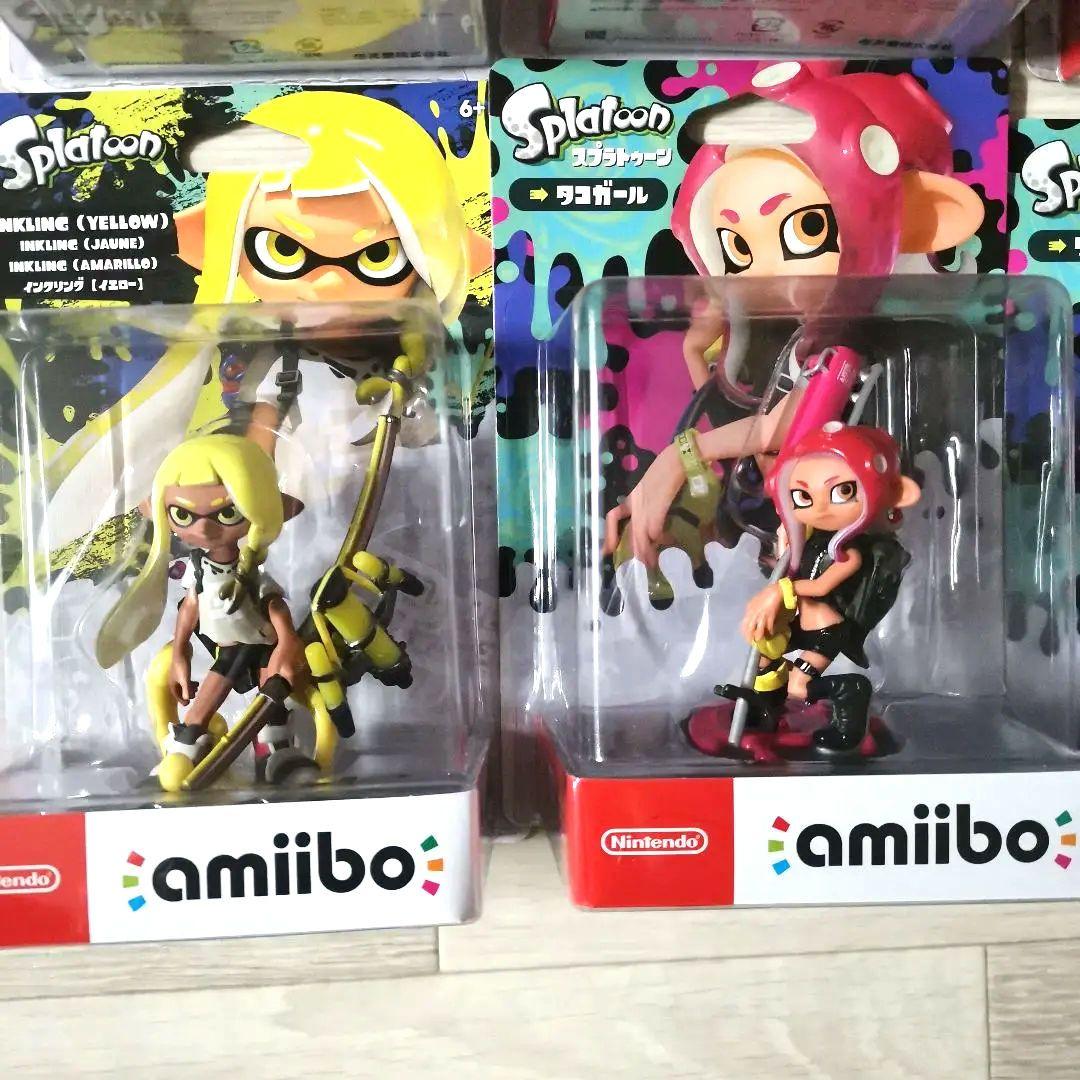 【新品未開封】amiibo スプラトゥーン各種　まとめ売り
