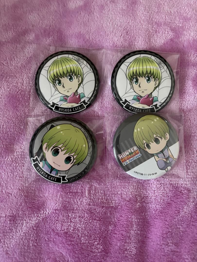 ハンターハンター シャルナーク 缶バッジ アクスタ まとめ売り