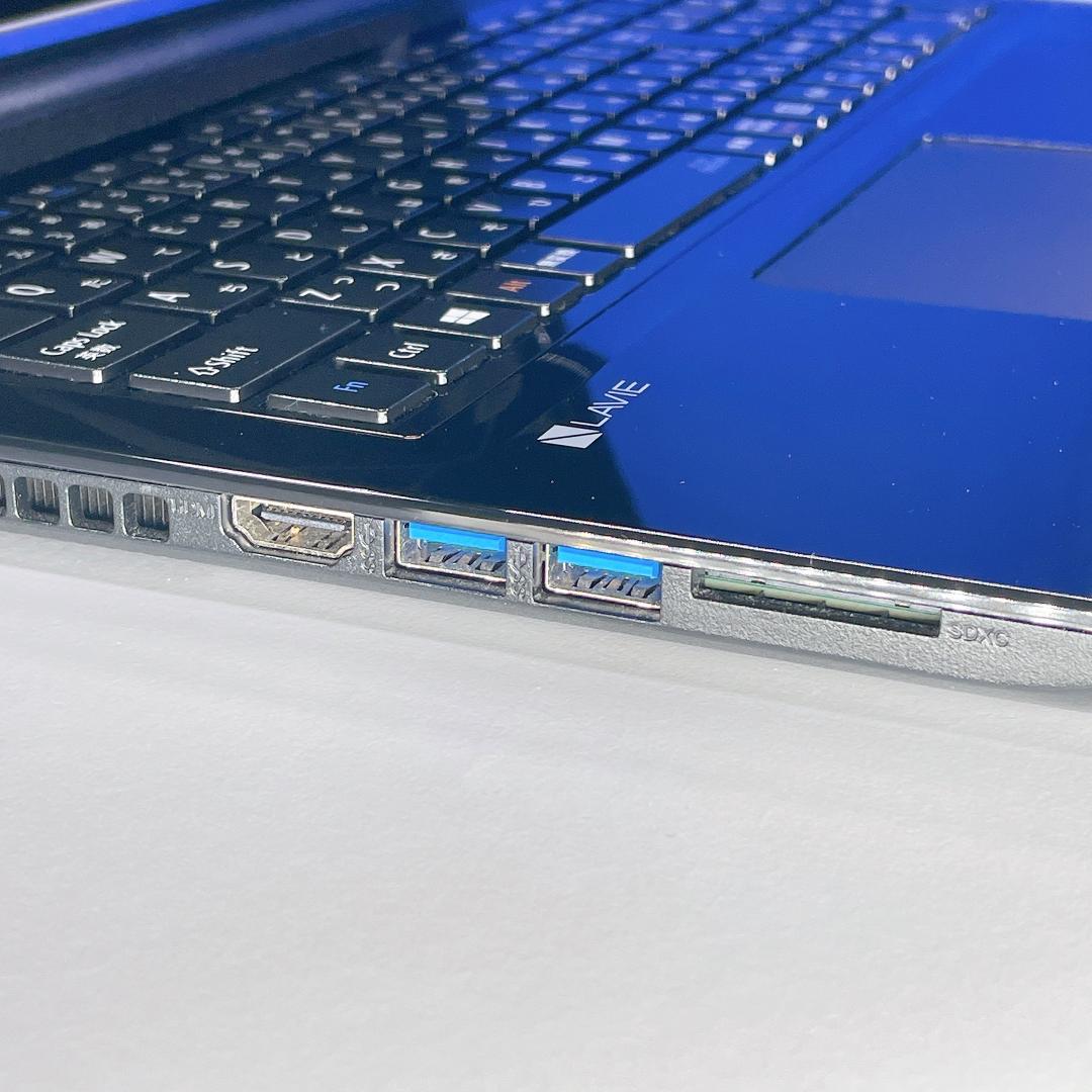 美品✨すぐ使える✨快適SSD✨Windows11✨NECノートパソコンカメラ薄型