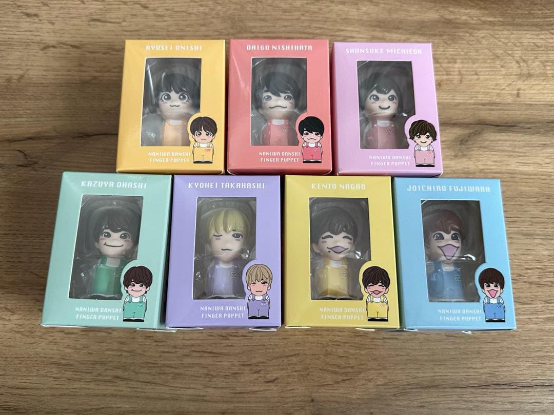 ⭐︎新品・未開封⭐︎なにわ男子 指人形7体セット