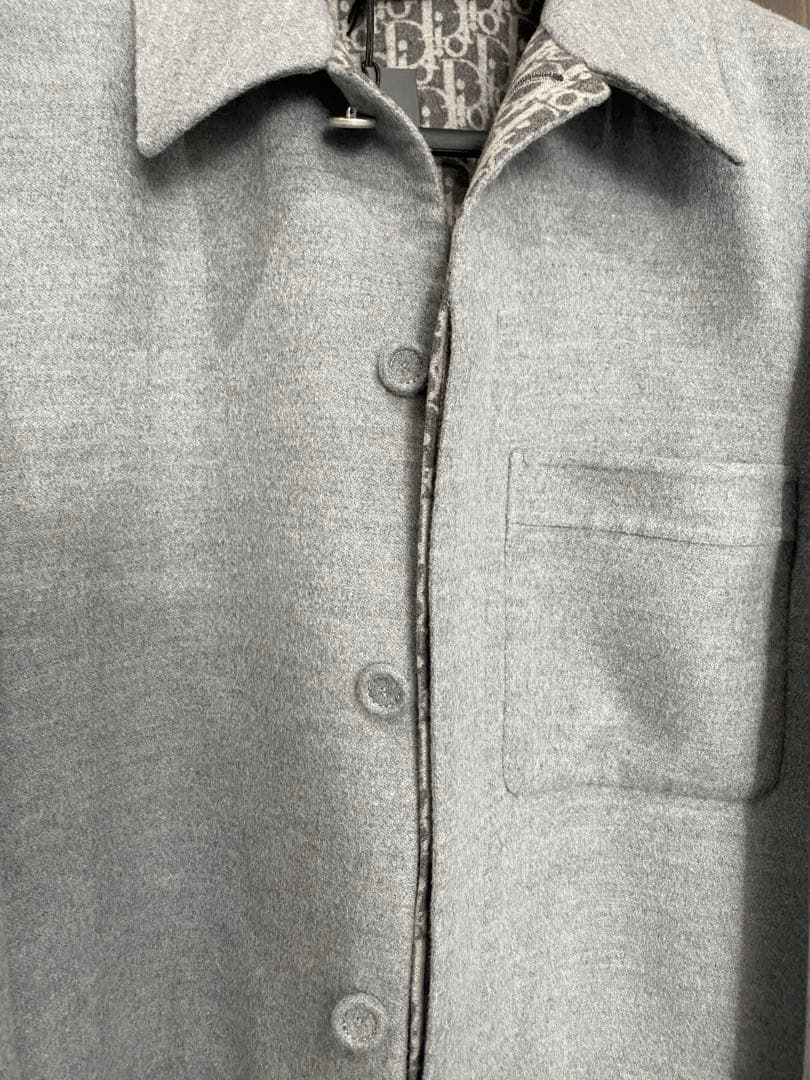 現行品　定価67万　試着 ディオール　ワークウェア ジャケット カシミヤ・シルク