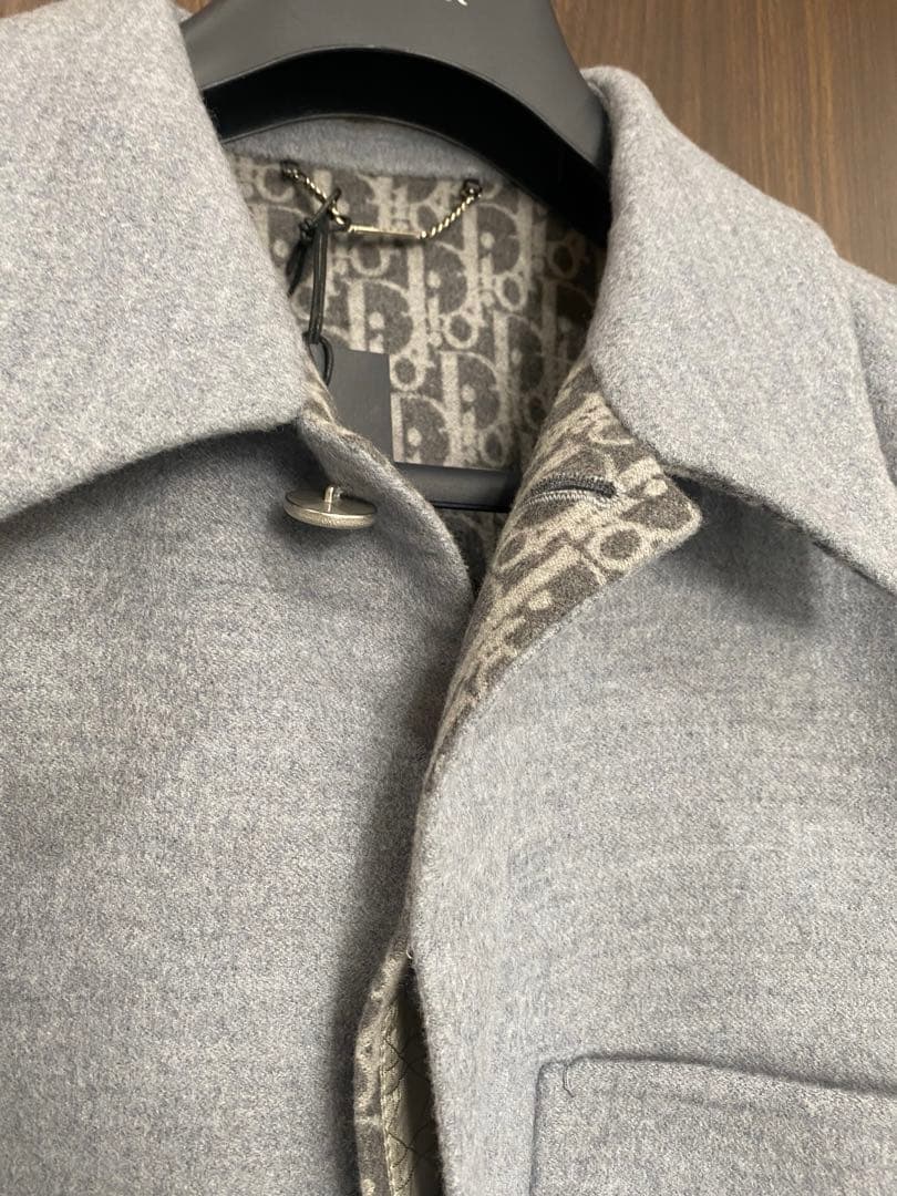 現行品　定価67万　試着 ディオール　ワークウェア ジャケット カシミヤ・シルク