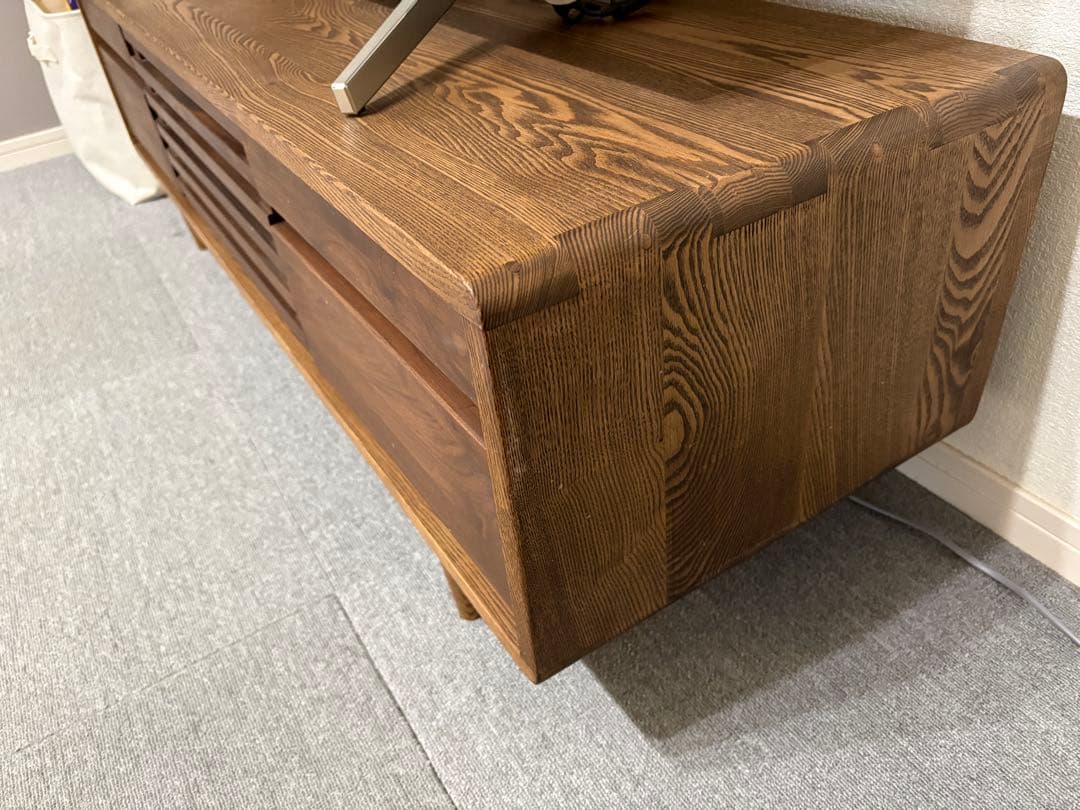 久和屋 無垢材 ウォールナット テレビボード 125