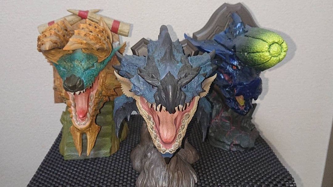 モンスターハンター トロフィーフィギュア 3体セット