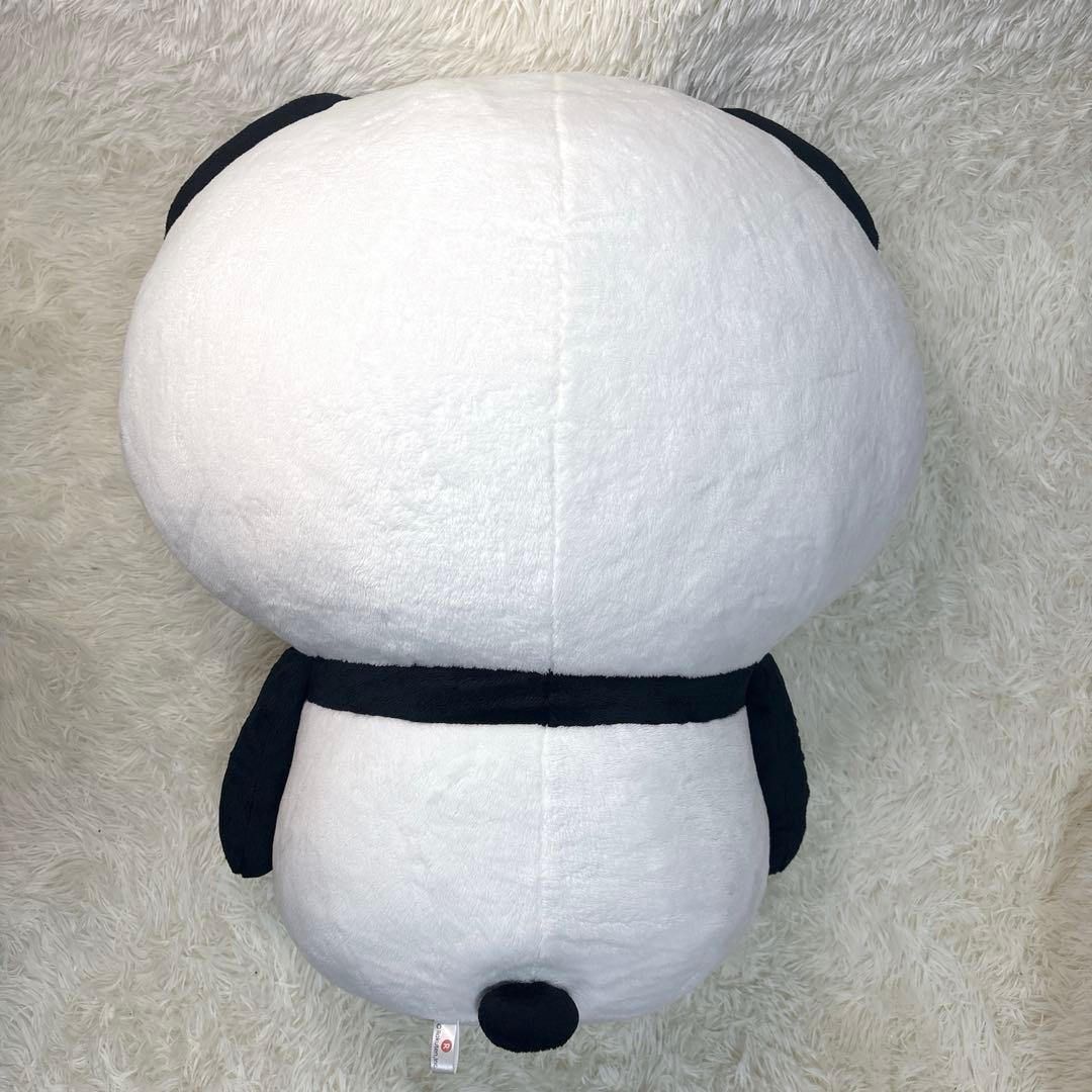 【非売品】初期 楽天 ぱんだ お買い物 パンダ特大 ぬいぐるみ 旧ロゴ 限定