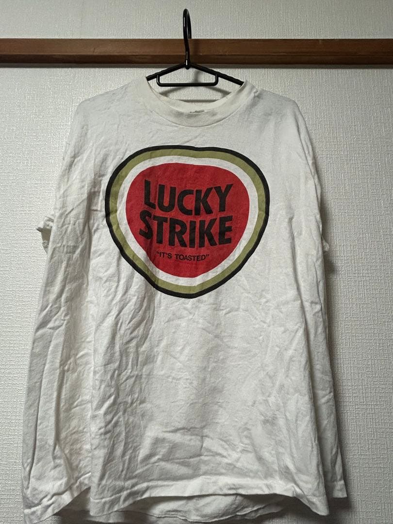 レア　希少　LUCKY STRIKE 90s Tシャツ 企業 プロモ XL