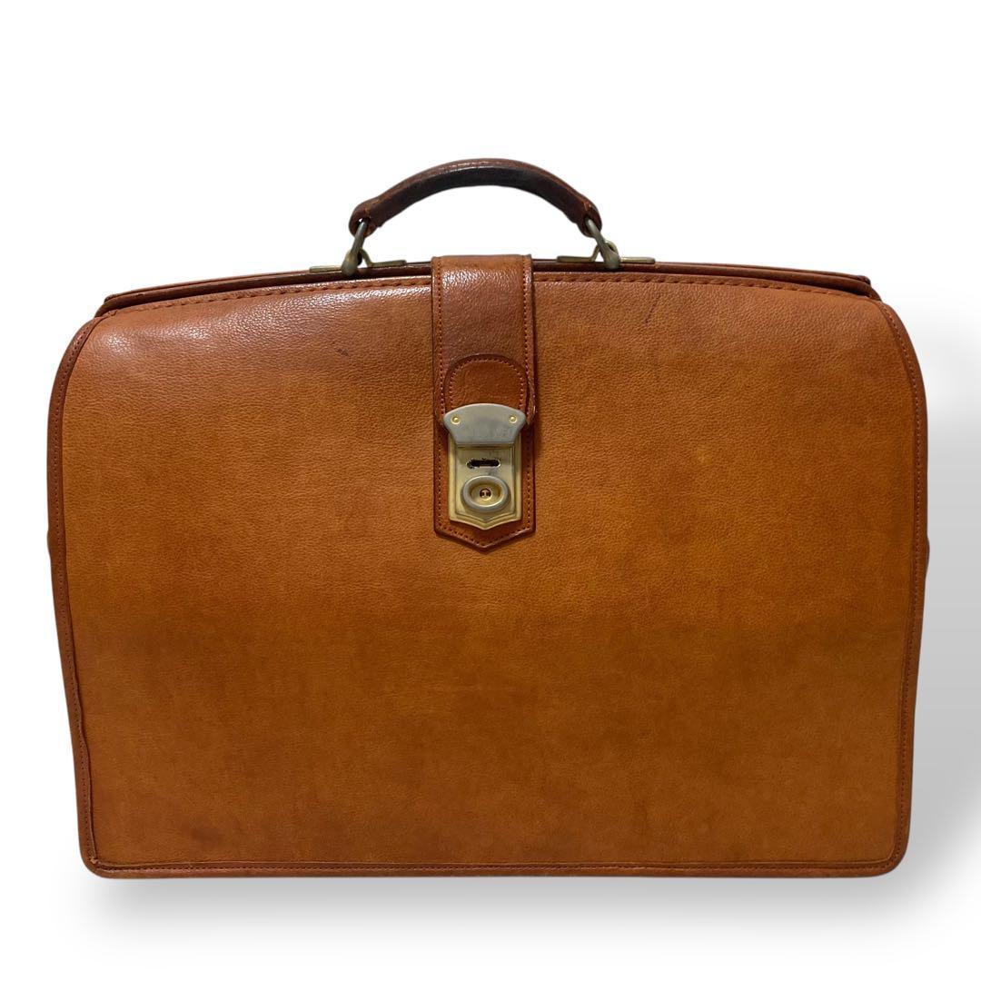 【ヴィンテージ】ポーター　ビジネスバッグ　キャリーケース　キャメル　レザー　本革