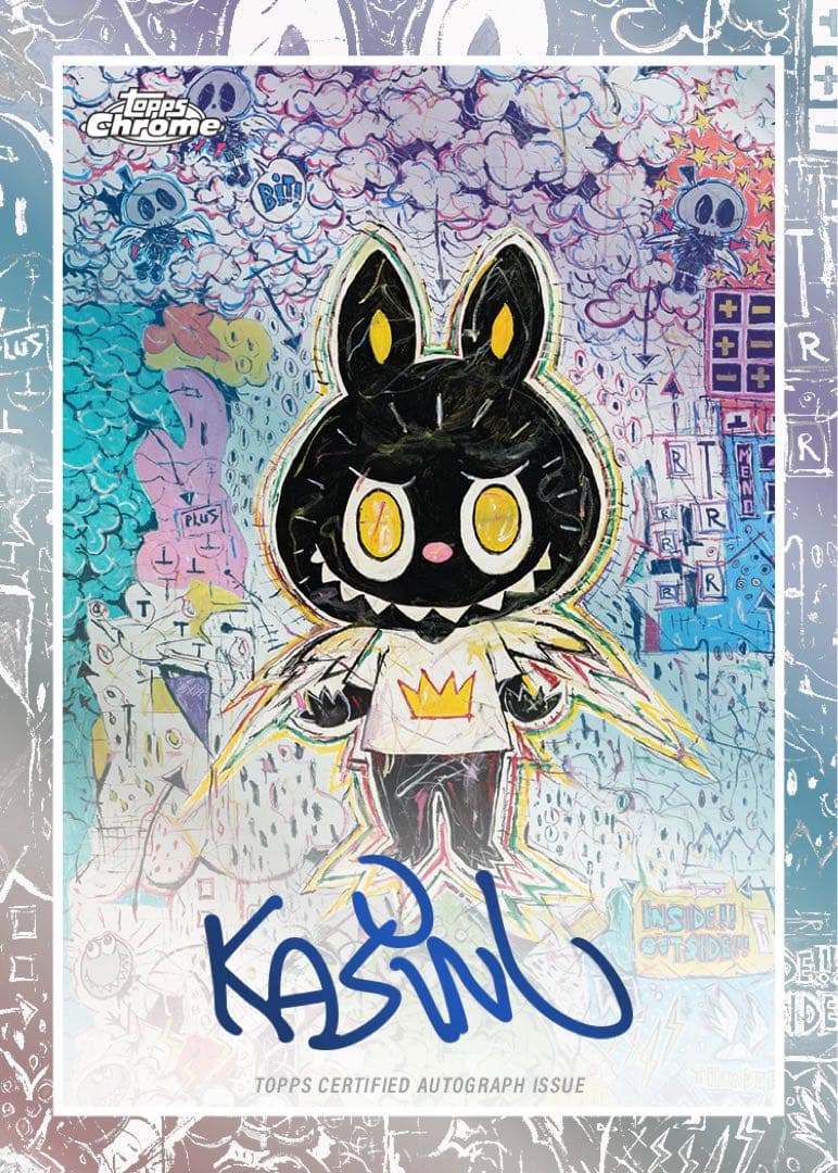 その他 2025 Topps Chrome Labubu 1box