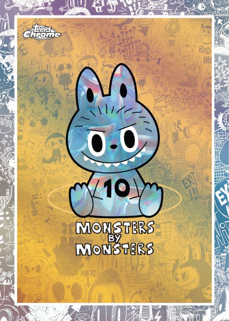 その他 2025 Topps Chrome Labubu 1box