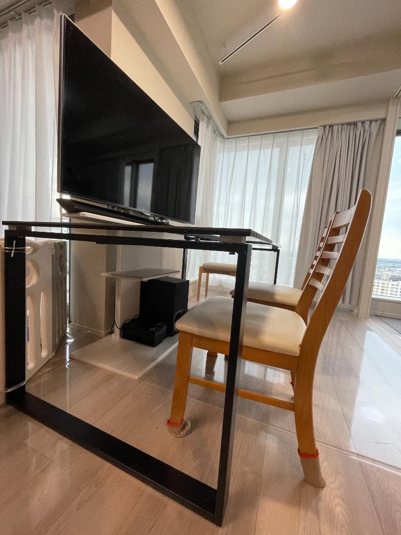 【送料込み】ニトリ セラミックダイニングテーブル（セーラル150 CHN GY）