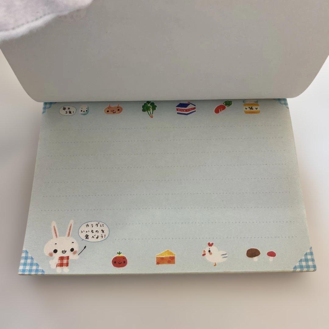 平成レトロ　うさぎ　メモパッド