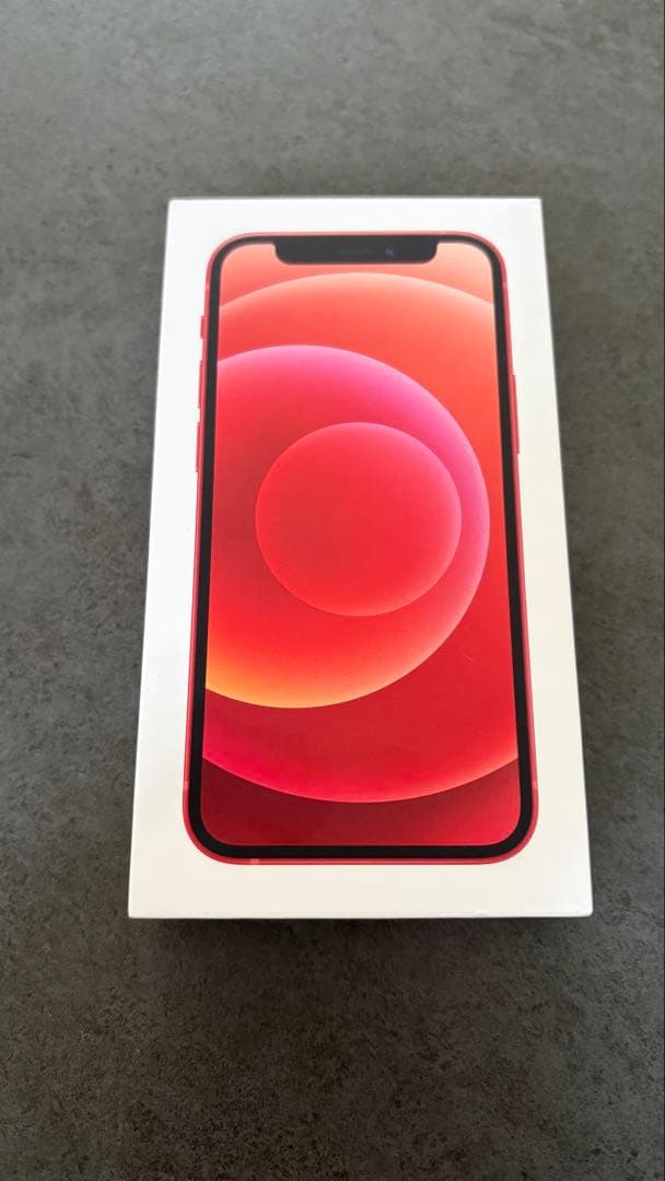 Apple iPhone 12 (PRODUCT)RED 本体　ジャンク品