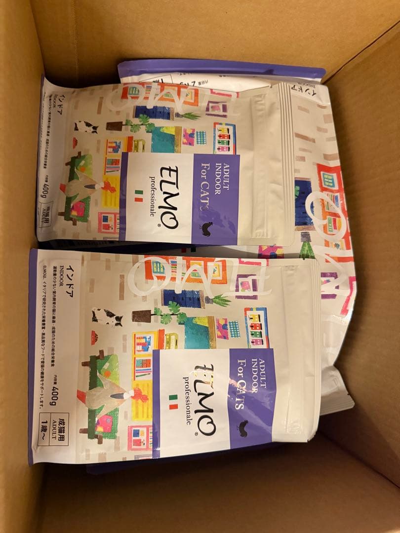 エルモ（ ELMO ）4.8kg ５個キャットフード