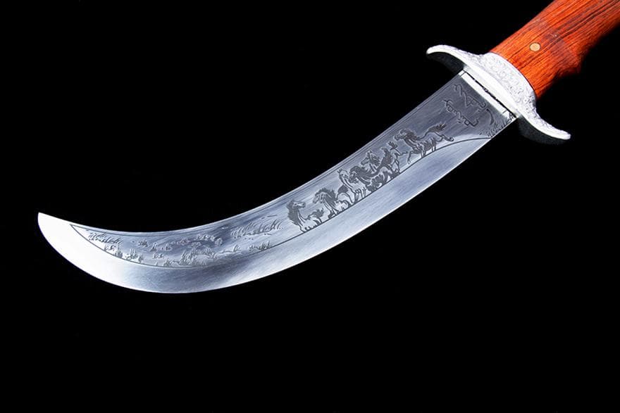 鳴馬蒙古刀 日本刀 模造刀 居合刀