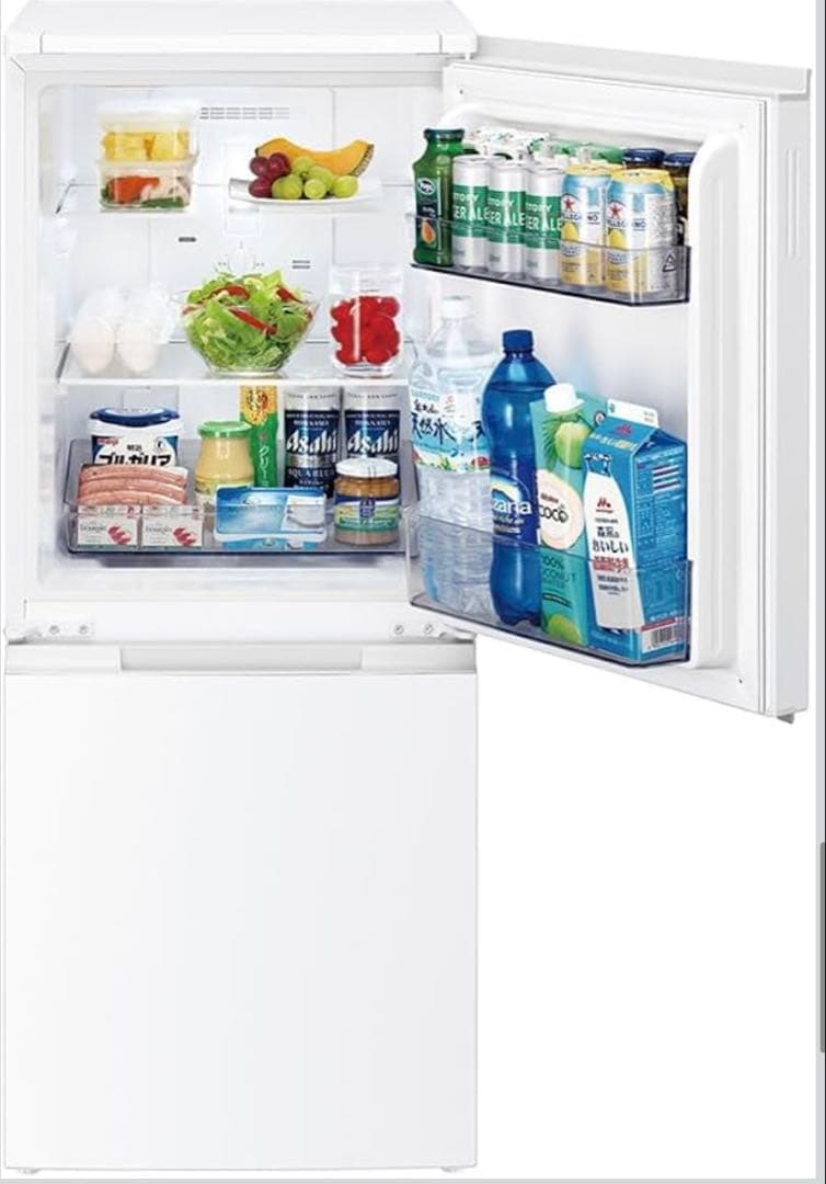 中古美品2024年製 SHARP シャープ 単身用 SJ-D15P-W 左開き可