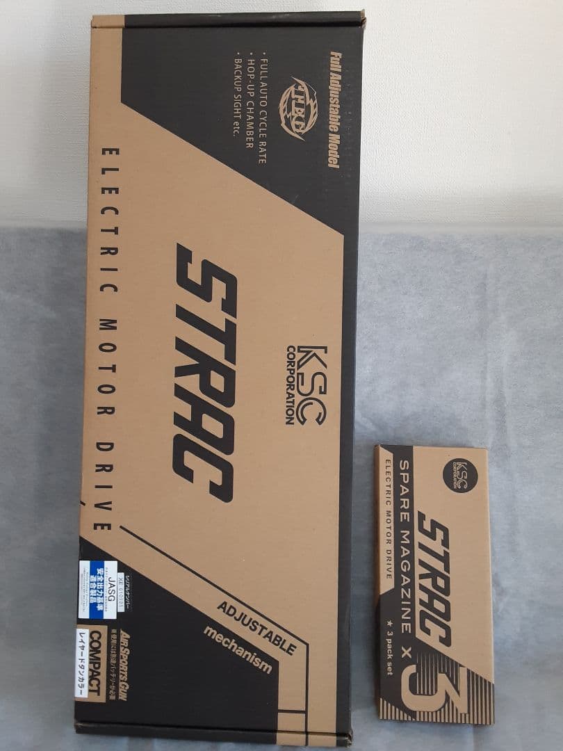 KSC STRAC TEG コンパクト 電動ガン 18歳以上 タンカラー 限定品