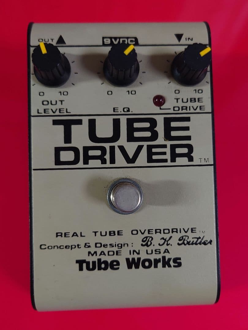 TUBE D (3ノブ) TUBE WORKSオーバードライブ