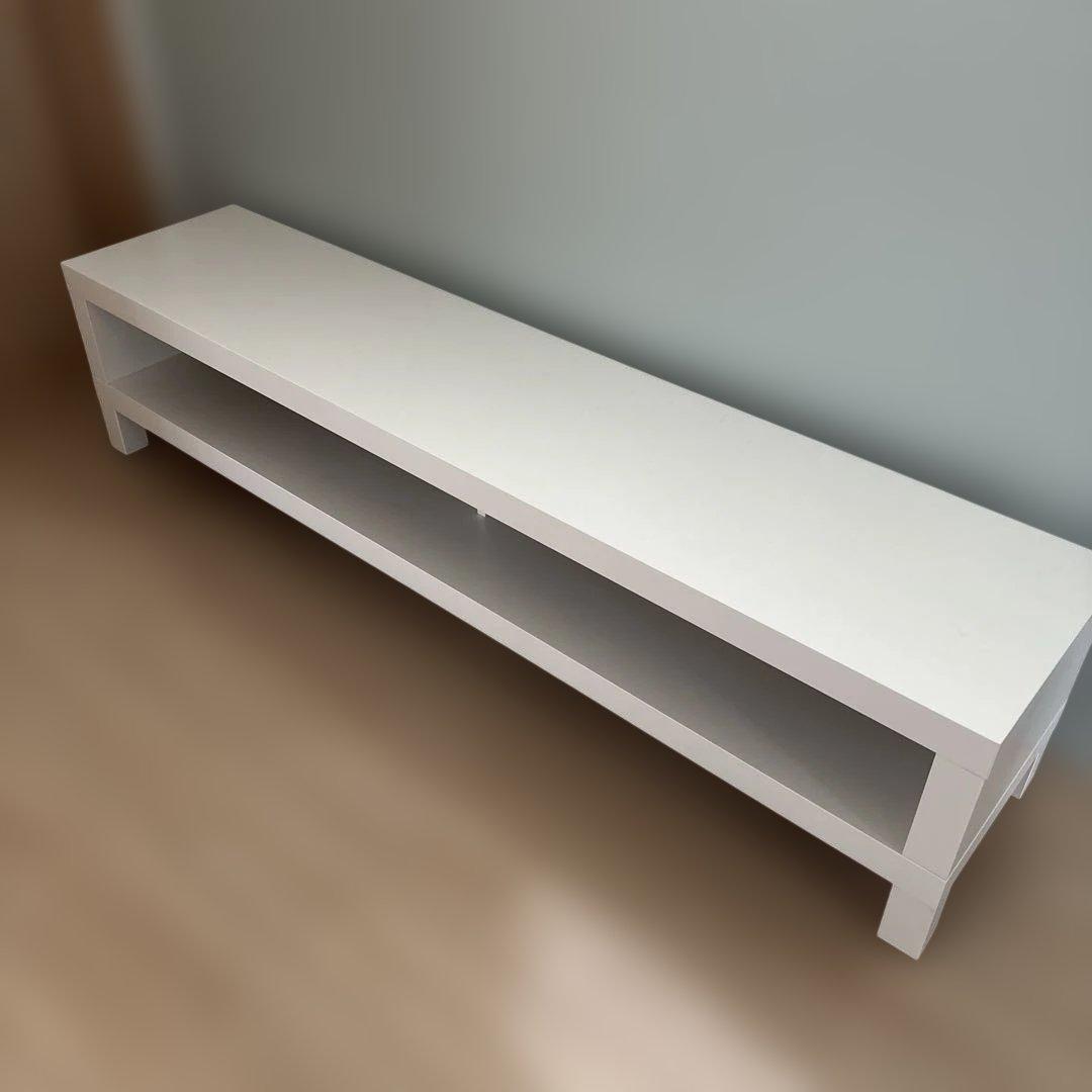 IKEA 160センチ　ローボード ホワイト