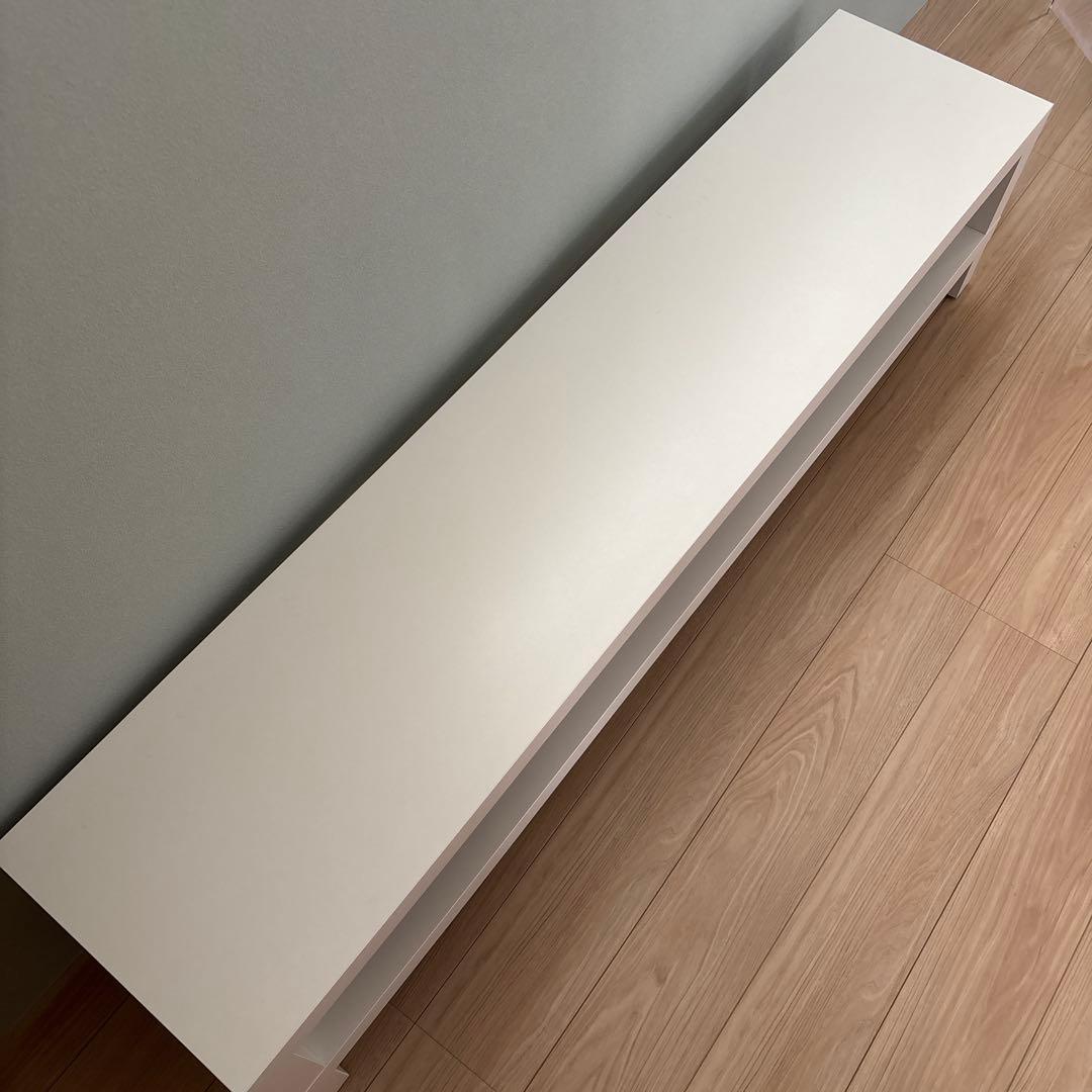 IKEA 160センチ　ローボード ホワイト