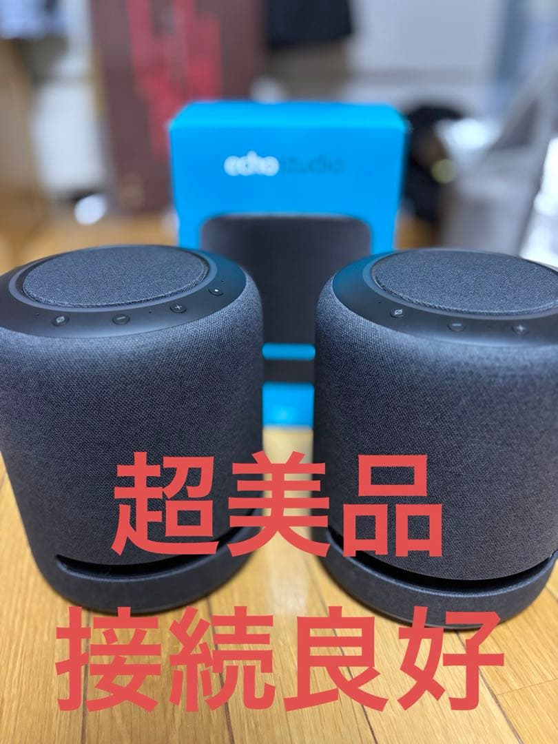 ハ*ん様 超美品　echo studio ブラック 2個セット