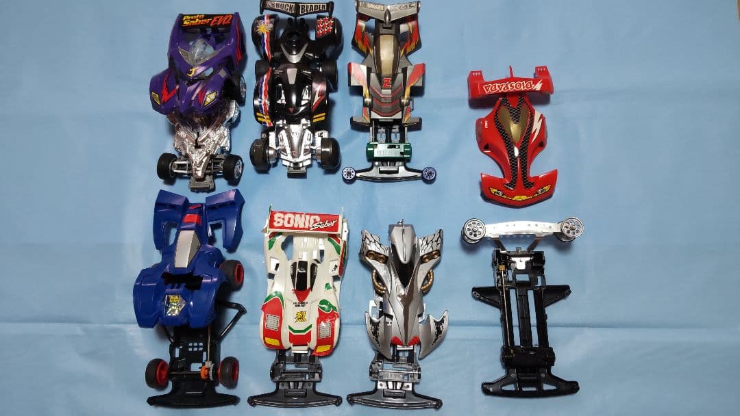 ミニ四駆 8台まとめ売り TAMIYA 当時物