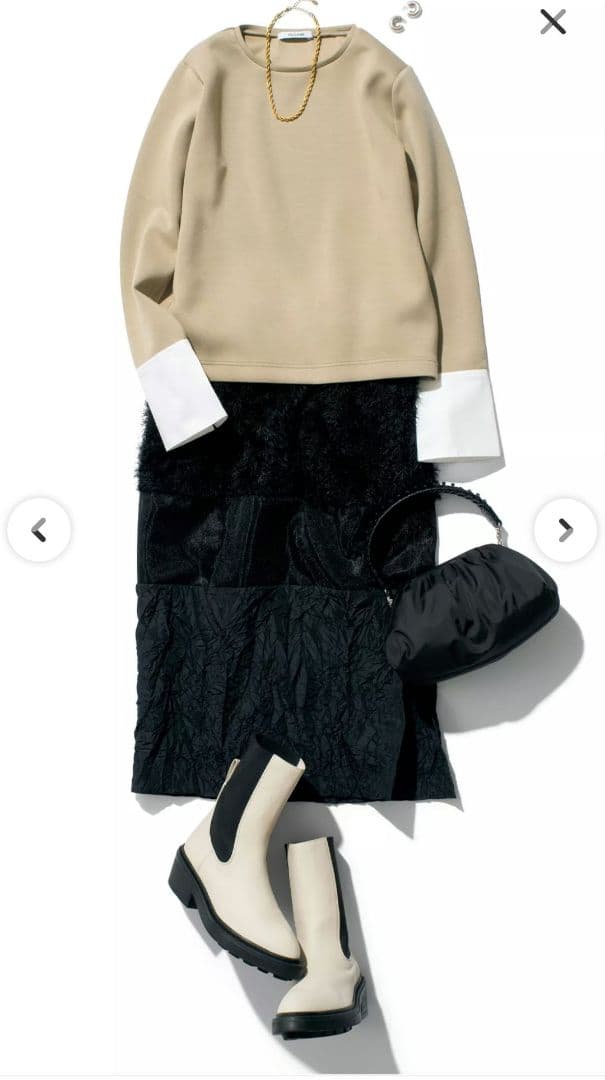 LENK×eclat　宮崎桃代さん別注Dumpling Mini／ナイロンバッグ