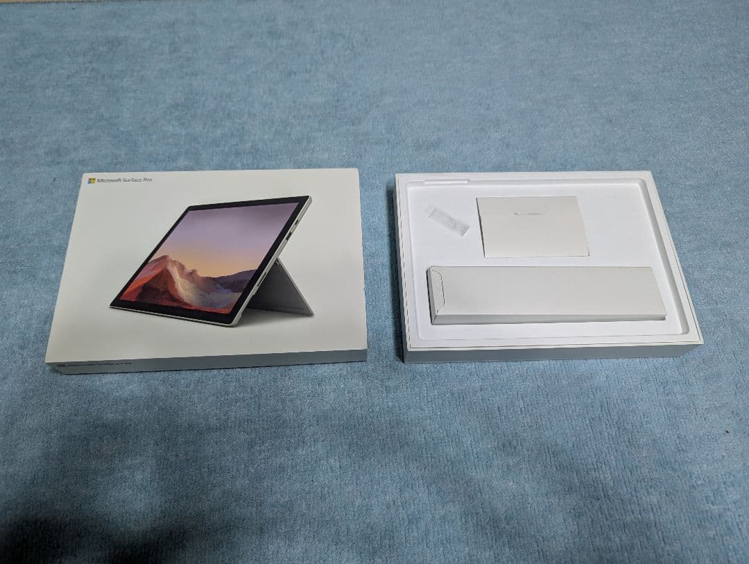 SurfacePro7i34GB箱付バッテリー良好社外ペンOffice無