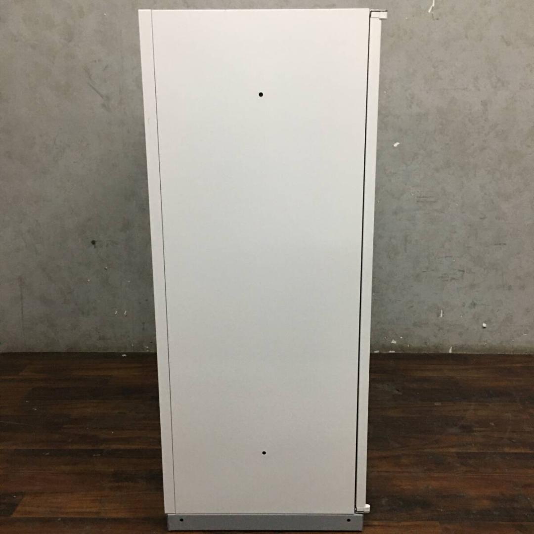 INABA イナバ 両開き書庫 鍵付 W90×D46×H106cm 3段収納