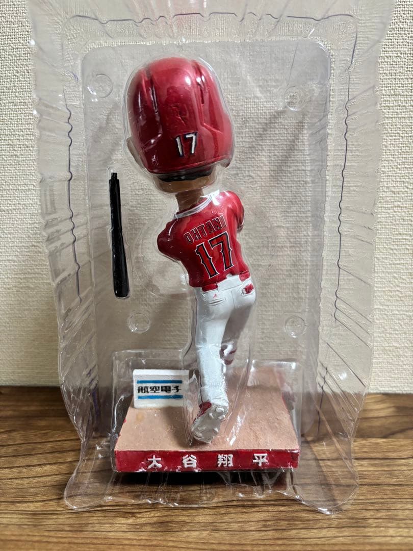 【球場限定】非売品/大谷翔平選手2018ルーキーオブザイヤーボブルヘッドおまけ付