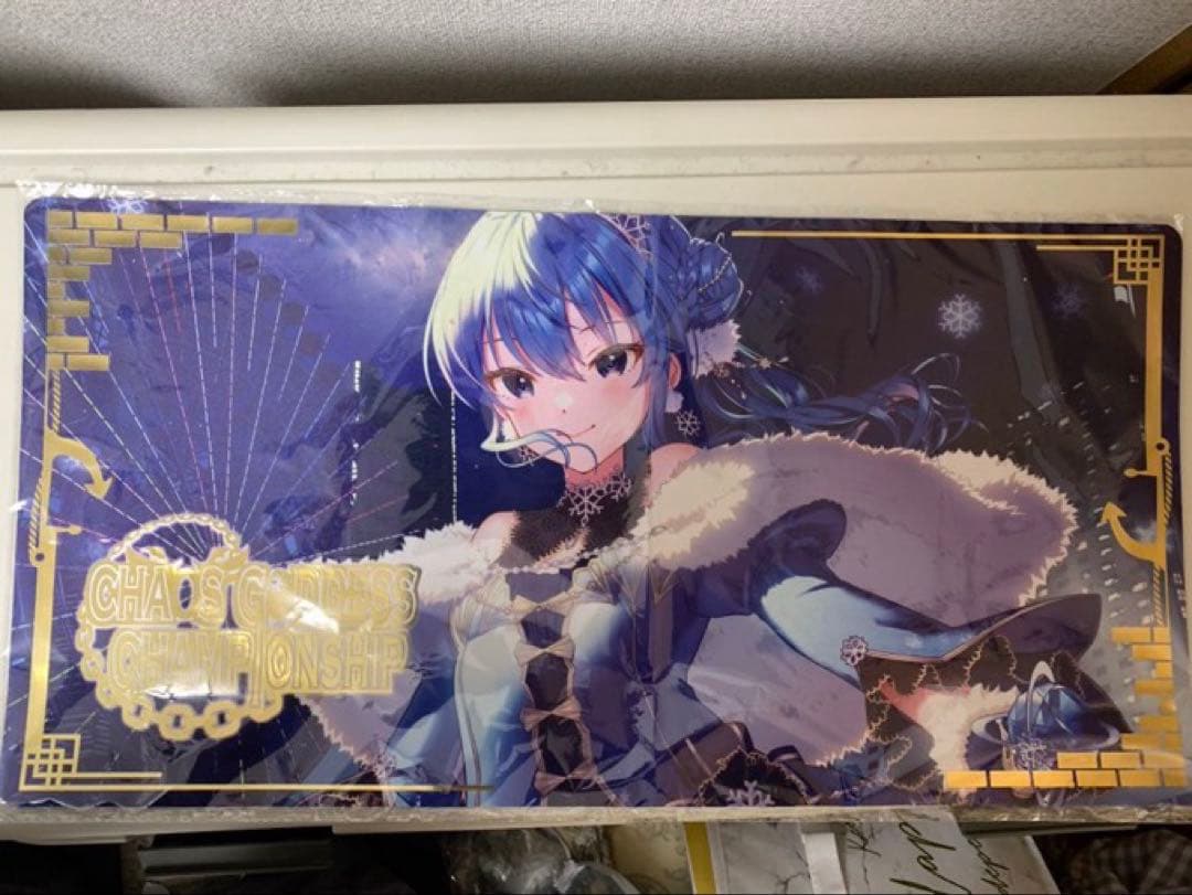 混沌の女神様 cs ホロライブ 星街すいせい さくらみこ プレイマットセット